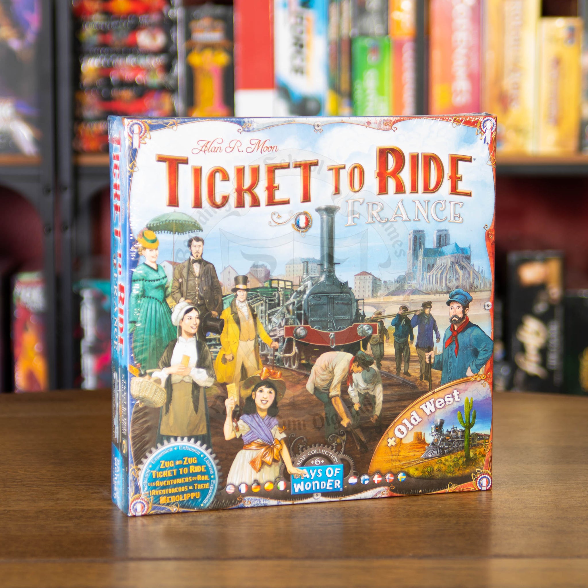 Ticket to Ride - France & Old West: Map Collection #6
