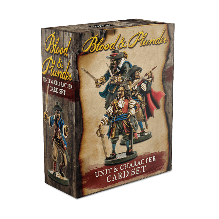 Blood & Plunder - Unit & Character Card Set