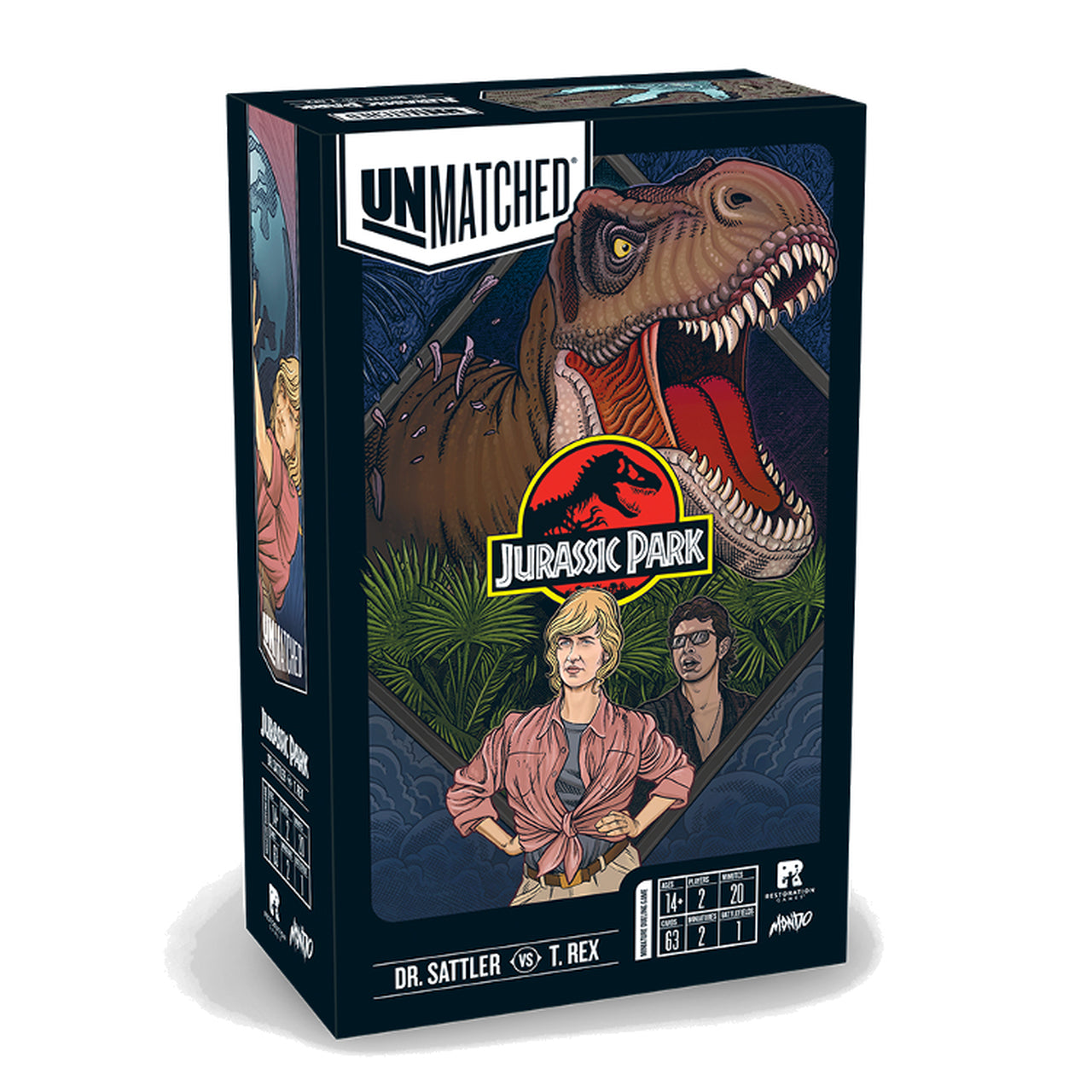 Unmatched: Jurassic Park - Sattler vs. T-Rex