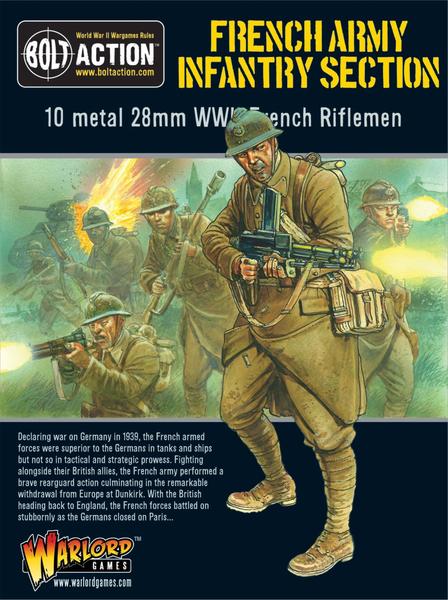 Bolt Action - French Army Infantry Section: WWII French Riflemen