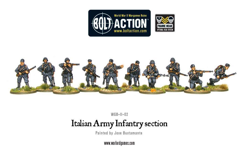 Bolt Action - Italian Army Infantry Section: WWII Italian Infantry