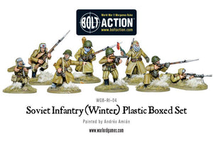 Bolt Action - Soviet Infantry (Winter): WWII Soviet Troops in Winter Kit