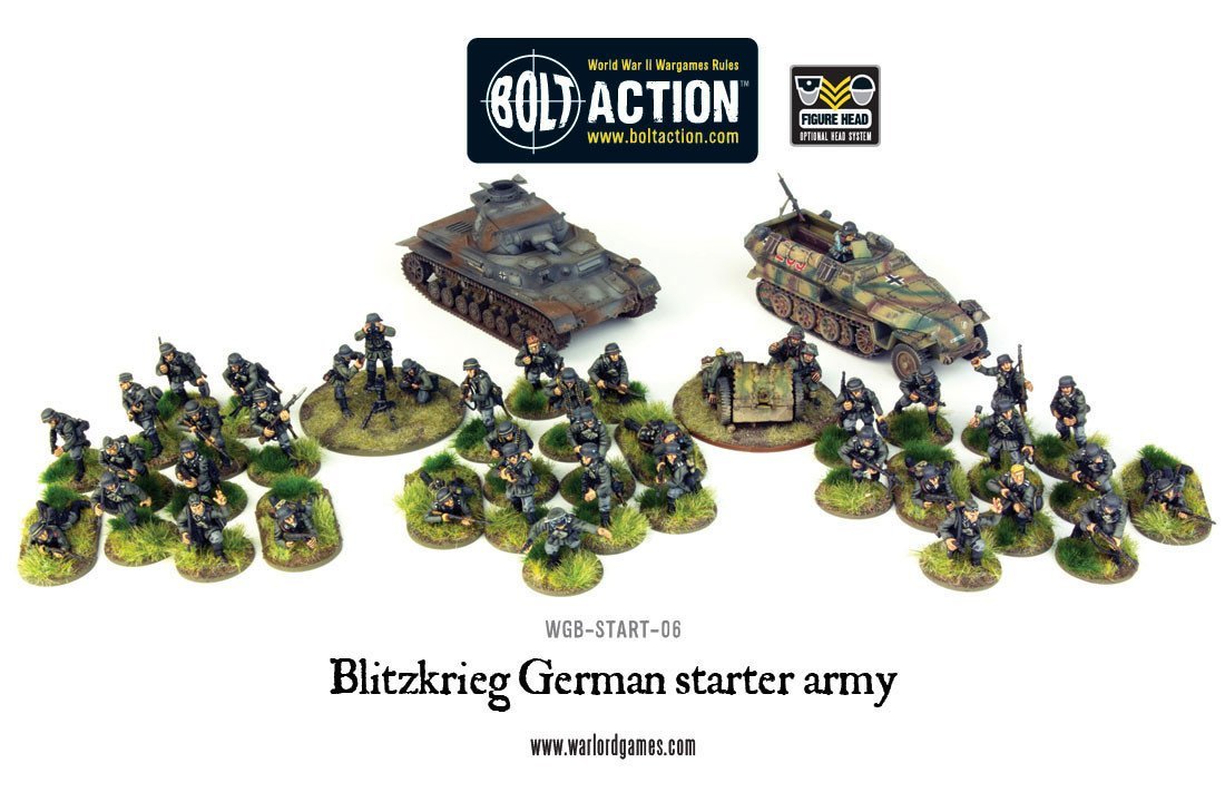 Bolt Action - Blitzkrieg!: German Starter Army