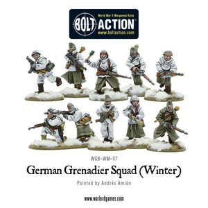 Bolt Action - German Infantry (Winter): WWII German Grenadiers in Winter Gear