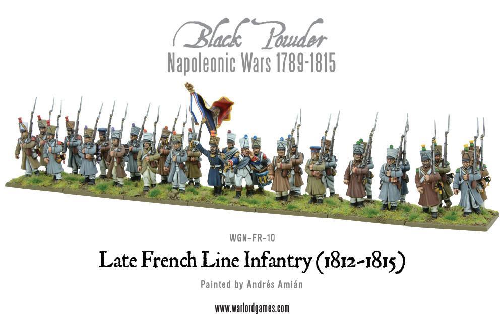 Black Powder: Napoleonic Wars (1789-1815) - Late French Line Infantry (1812-1815)