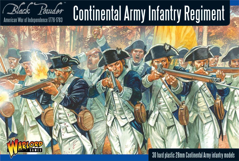 Black Powder: American War of Independence (1776-1783) - Continental Army Infantry Regiment