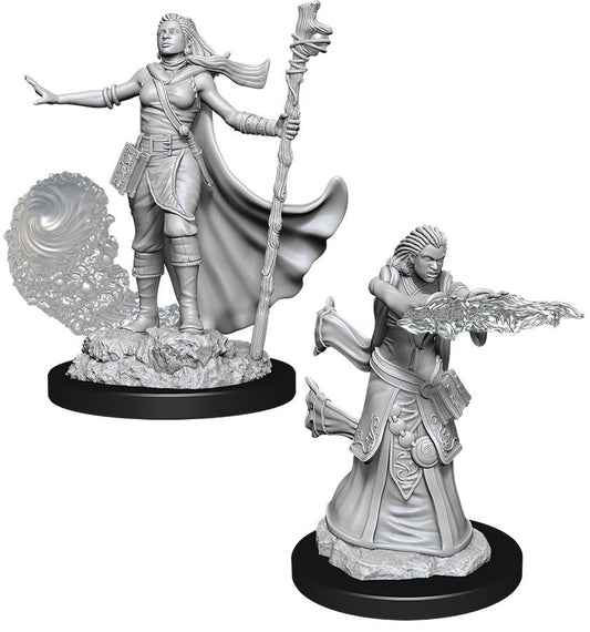 Nolzur's Marvelous Unpainted Miniatures - Female Human Wizard