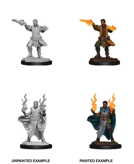 Nolzur's Marvelous Unpainted Miniatures - Male Human Sorcerer