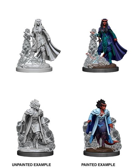 Nolzur's Marvelous Unpainted Miniatures - Female Tiefling Sorcerer