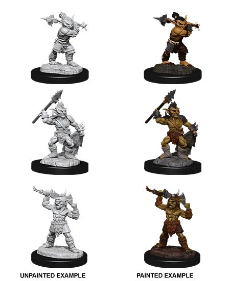 Nolzur's Marvelous Unpainted Miniatures - Goblins & Goblin Boss