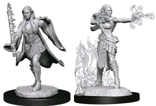 Nolzur's Marvelous Unpainted Miniatures - Multiclass Warlock + Sorcerer Female