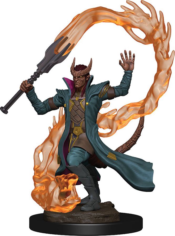 Icons of the Realms: Premium Figures - Tiefling Male Sorcerer