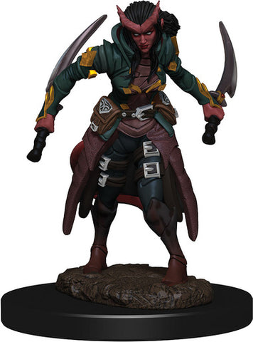 Icons of the Realms: Premium Figures - Tiefling Rogue Female