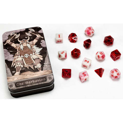 Class-Specific Dice Set - The Barbarian