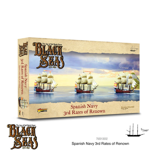 Black Seas - Spanish Navy 3rd Rates of Renown