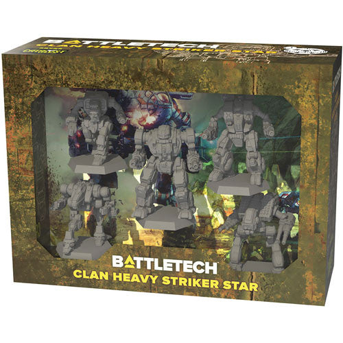 BattleTech - Miniature Force Pack: Clan Heavy Striker Star