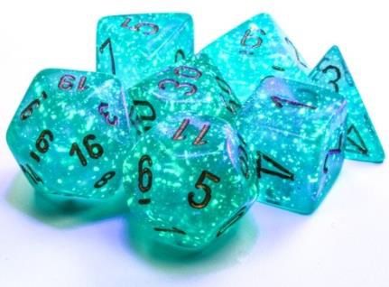 Borealis: Poly - Teal/Gold Luminary (7)
