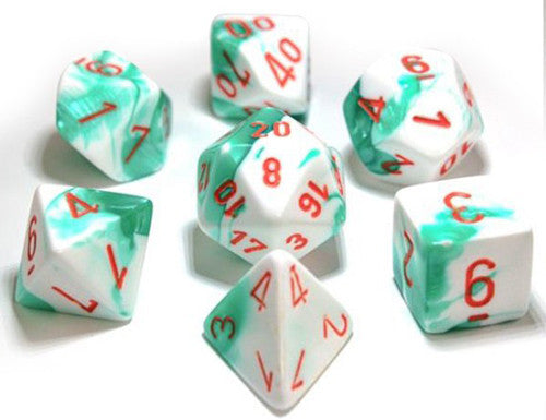 Gemini: Poly - Mint Green/White/Orange (7)