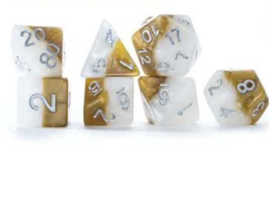 Halfsies Dice: Poly - Halo (7)