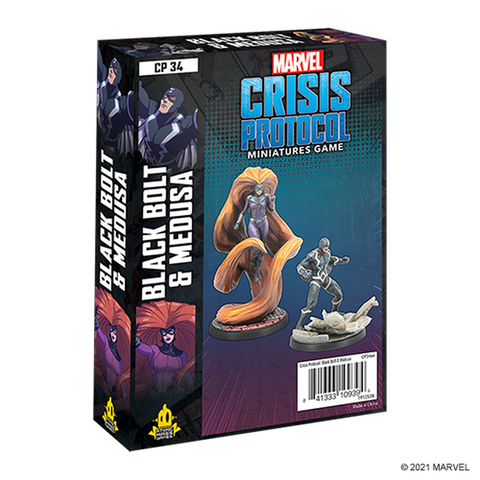 Marvel: Crisis Protocol - Black Bolt & Medusa