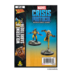 Marvel: Crisis Protocol -  Wolverine & Sabertooth