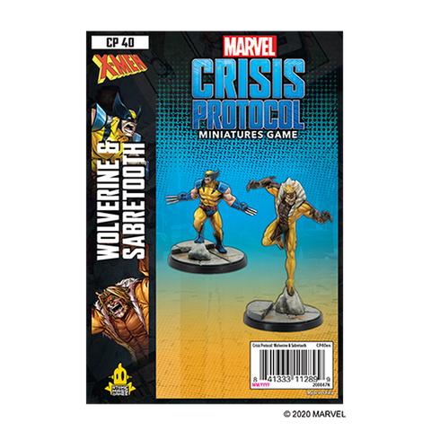 Marvel: Crisis Protocol -  Wolverine & Sabertooth