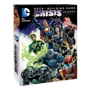 (BSG Certified USED) DC Comics: Deck-Building Game - Crisis Expansion Pack #3