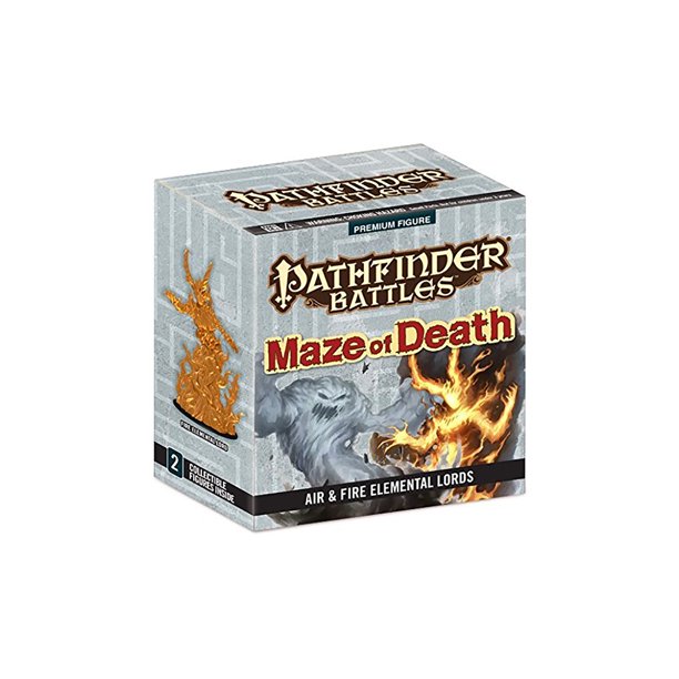 (BSG Certified USED) Pathfinder Battles: Maze of Death - Fire and Air Elemental Lords