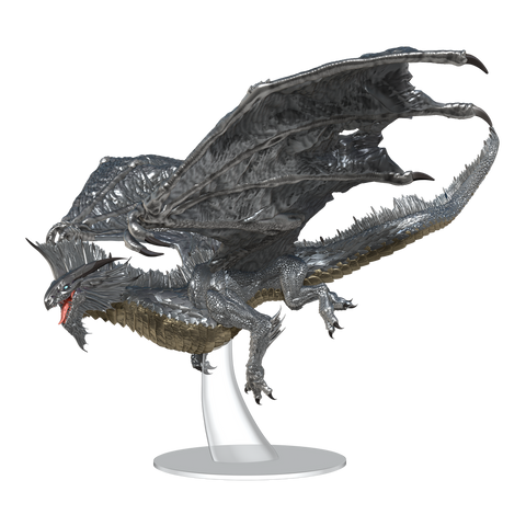 Icons of the Realms - Adult Silver Dragon