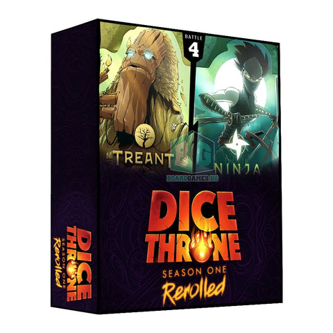 Dice Throne: Season 1 Rerolled - Box #4: Treant vs. Ninja