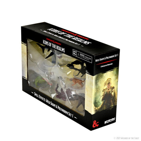 Icons of the Realms: Spell Effects - Wild Shape & Polymorph Set 1
