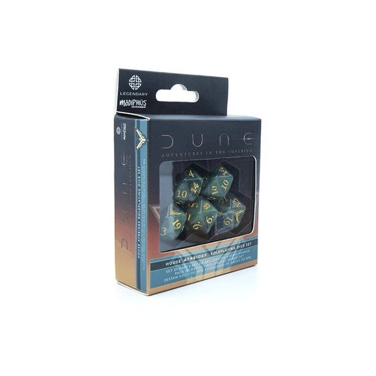 Dune: Adventures in the Imperium - House Atreides Roleplaying Dice Set