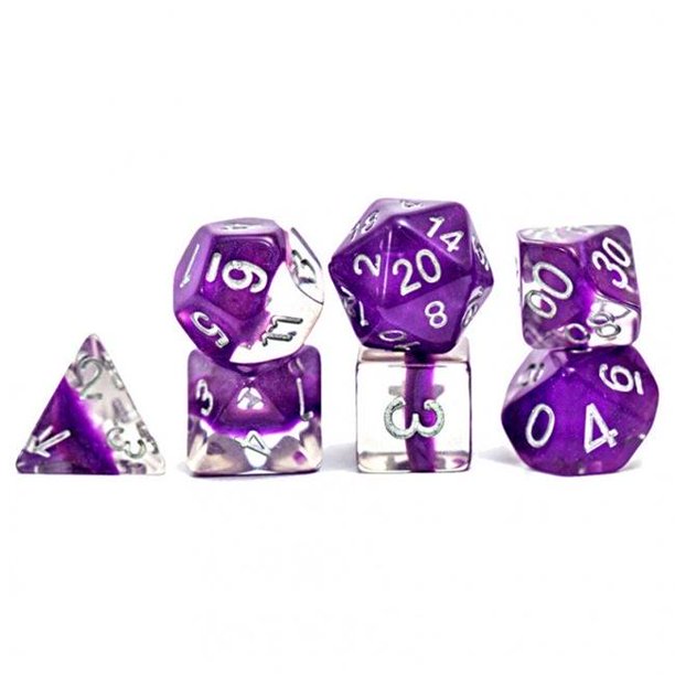 Neutron Dice: Poly - Violet (7)