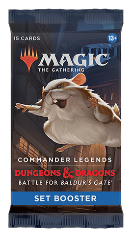 Magic: the Gathering - Commander Legends: Dungeons & Dragons Battle for Baldur's Gate - Set Booster Pack