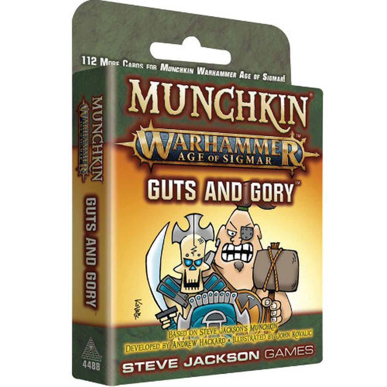 (BSG Certified USED) Munchkin: Warhammer Age of Sigmar - Guts and Gory