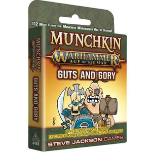 (BSG Certified USED) Munchkin: Warhammer Age of Sigmar - Guts and Gory