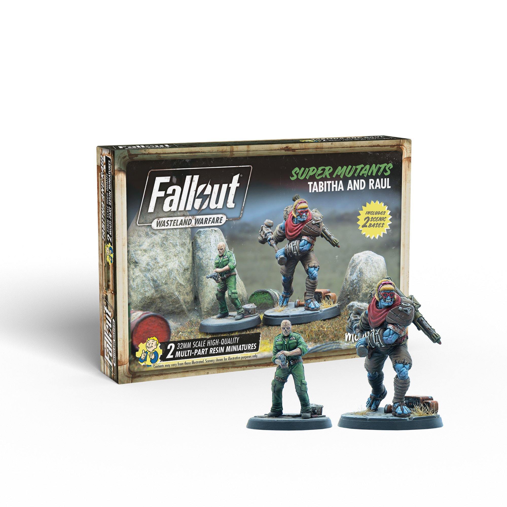 Fallout: Wasteland Warfare - Super Mutants: Tabitha & Raul