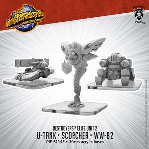 Monsterpocalypse - U-Tank, Scorcher & WW-82