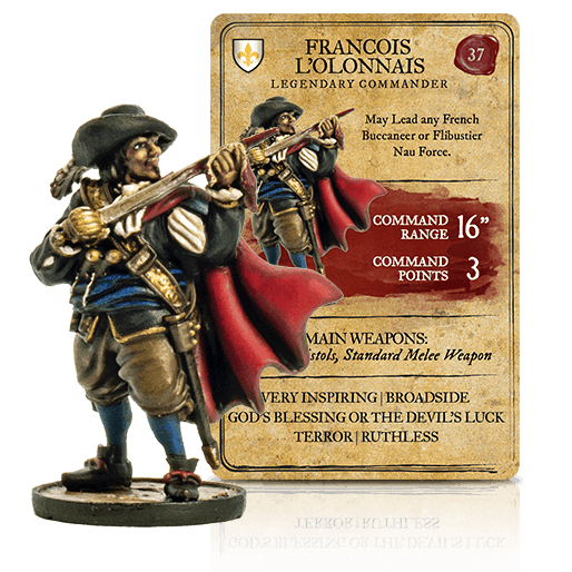 Blood & Plunder - French: Francois L'Olonnais Legendary Commander