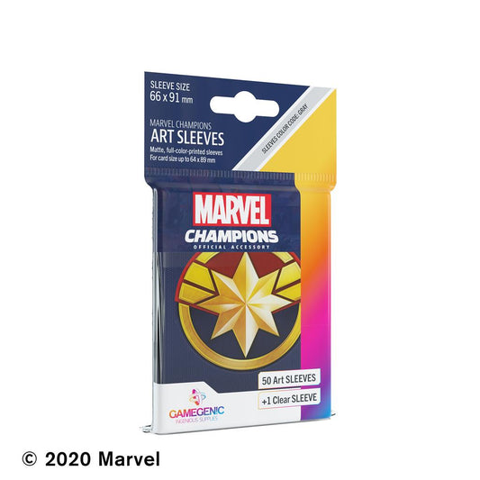 Art Matte Sleeves - Captain Marvel