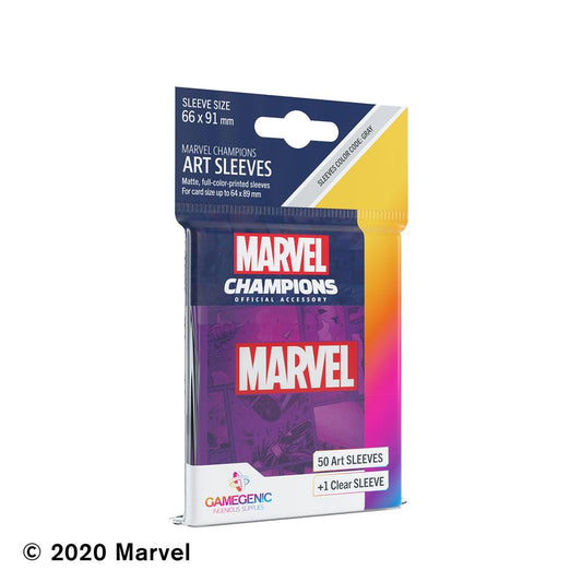 Art Matte Sleeves - Marvel Purple