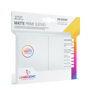 Matte Prime Sleeves - White