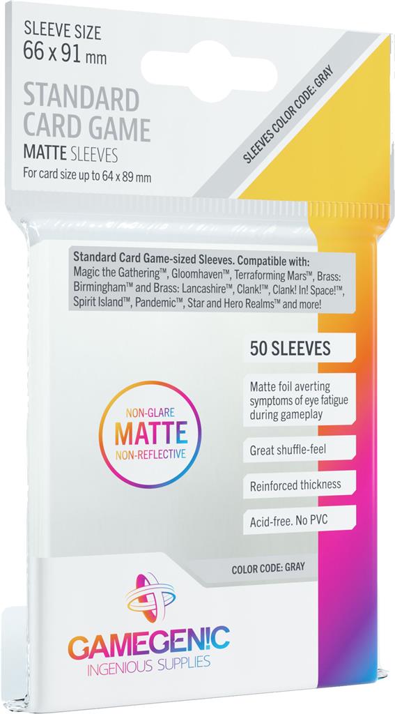 MATTE Sleeves - Standard Card Game