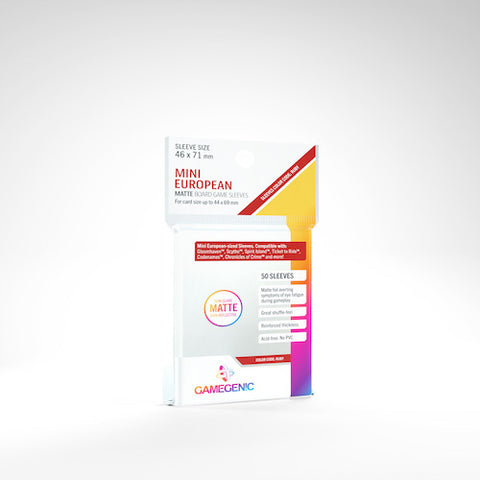 MATTE Sleeves - Mini European