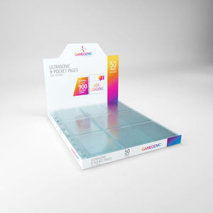Ultrasonic Sideloading 9-Pocket Pages - 50 pack