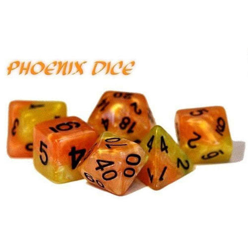 Halfsies Dice: Poly - Phoenix (7)