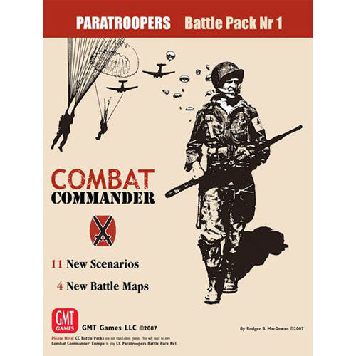 (BSG Certified USED) Combat Commander - Battle Pack #1: Paratroopers