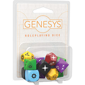 (BSG Certified USED) Genesys - Roleplaying Dice Pack