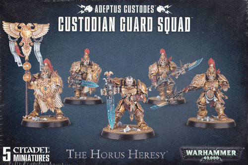 Warhammer: 40,000 - Adeptus Custodes: Custodian Guard Squad