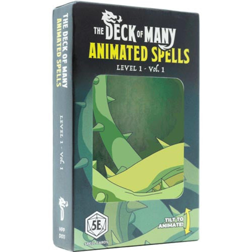 The Deck of Many - Animated Spells: Level 1, Vol. 1